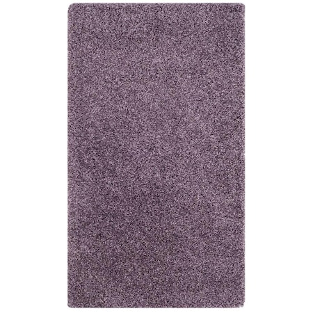 Safavieh Laguna Shag Power Loomed Accent Rug, Purple - 2 ft.-3 in. x 4 ft. SGL303P-24